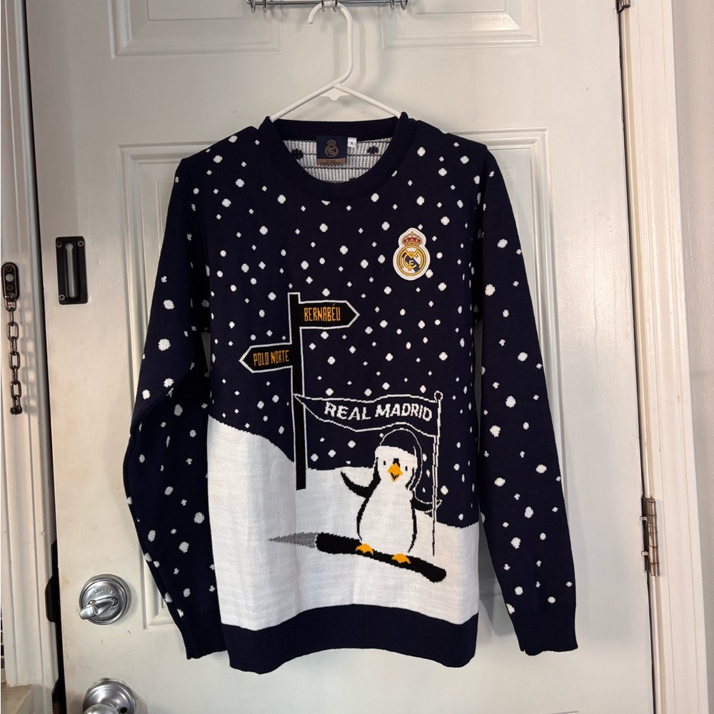 Original Real Madrid Winter Sweater, NWOT